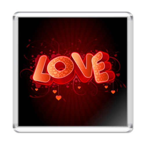 Магнит Love