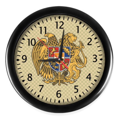 Настенные часы Герб Армении