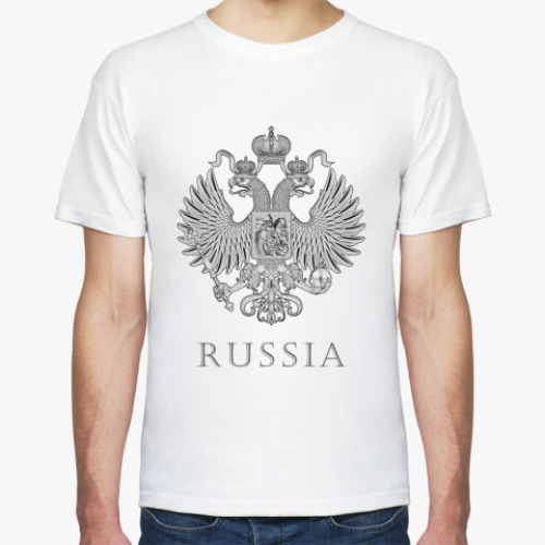 Футболка  герб России