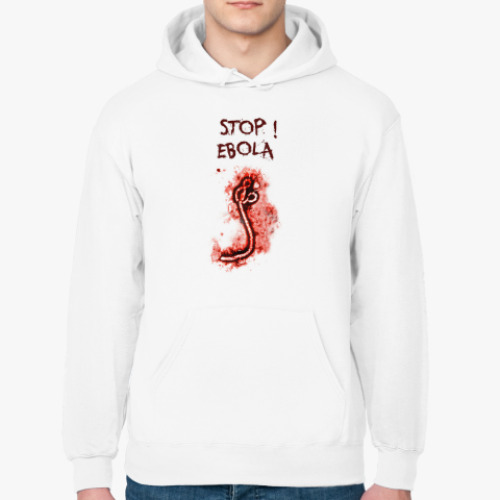 Толстовка худи Stop! Ebola