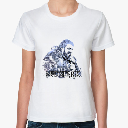 Классическая футболка Game of thrones. Ned Stark