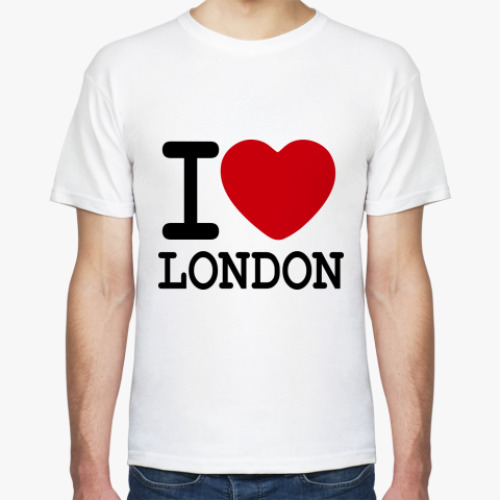 Футболка I Love London