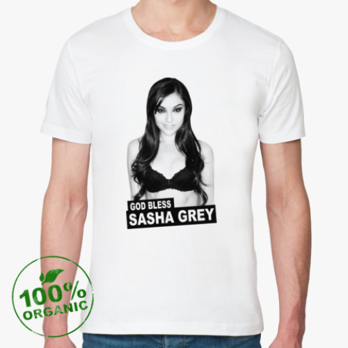 Футболка из органик-хлопка Sasha Grey