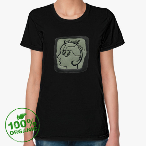 Женская футболка из органик-хлопка Нормальный эгоист