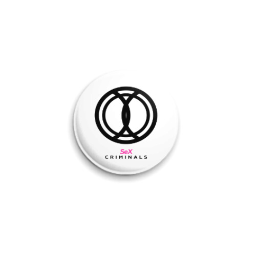 Значок 25мм Sex Criminals Logo(Секс-преступники)