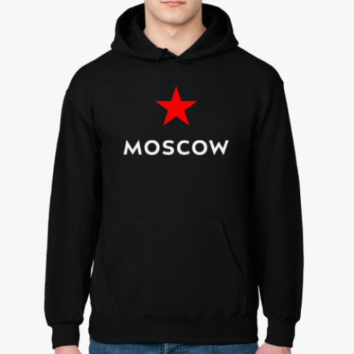 Толстовка худи логотип Москвы