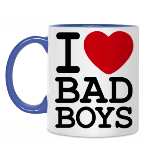 Кружка I Love Bad Boys