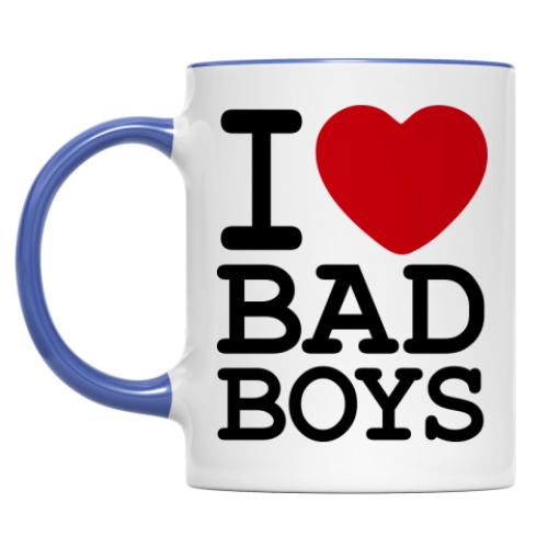 Кружка I Love Bad Boys