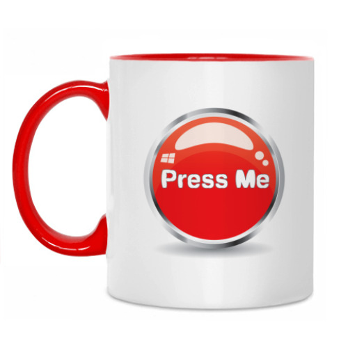 Кружка Press me