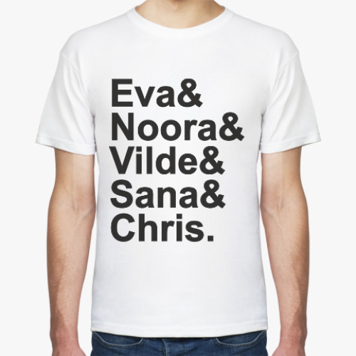 Футболка Skam names