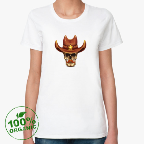 Женская футболка из органик-хлопка Шериф