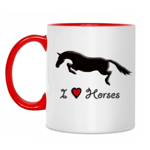 Кружка I Love Horses