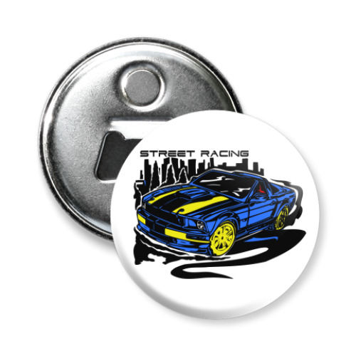 Магнит-открывашка Street racing car