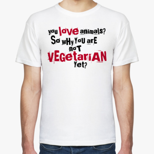 Футболка You Love Animals?