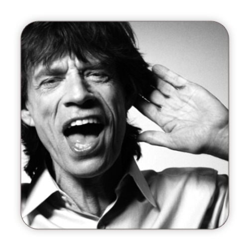 Костер (подставка под кружку) Mick Jagger