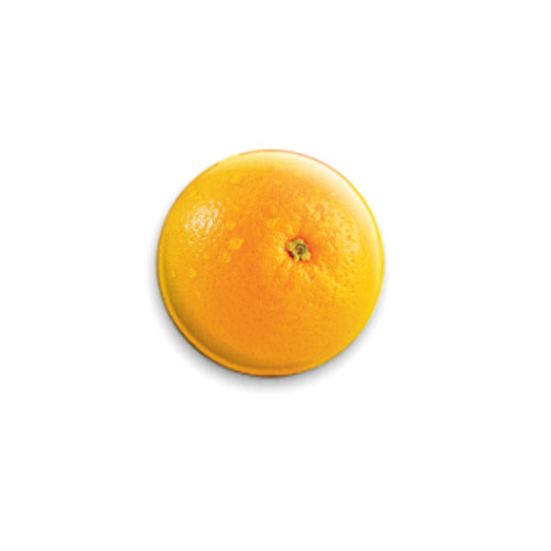 Значок 25мм Апельсинка