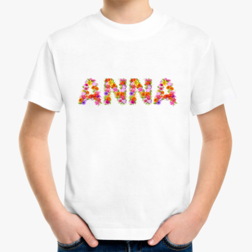 Детская футболка 'Анна'