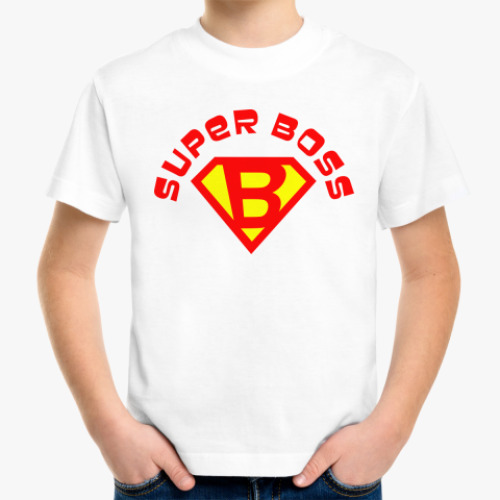 Детская футболка Super Boss