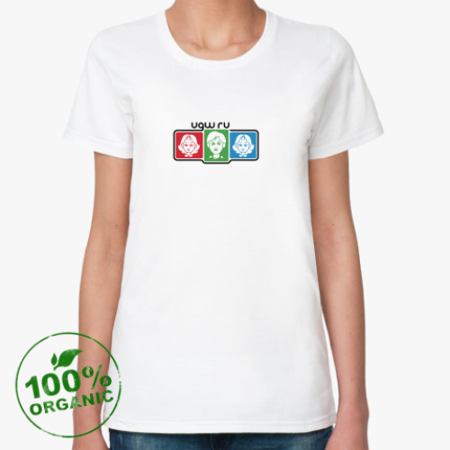 Женская футболка из органик-хлопка UGW