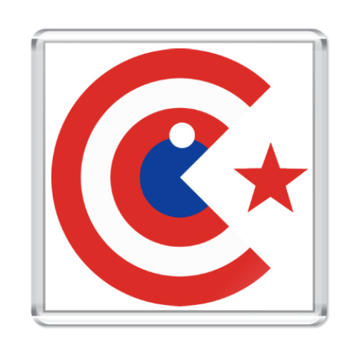 Магнит Captain Pacman