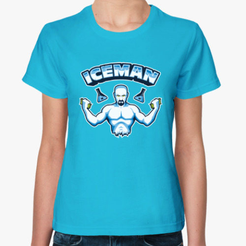 Женская футболка Iceman