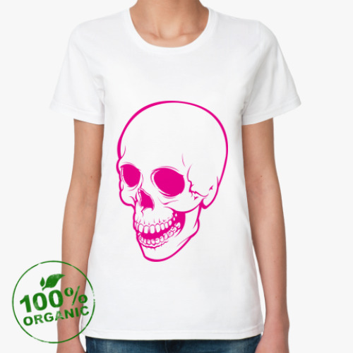 Женская футболка из органик-хлопка Skull
