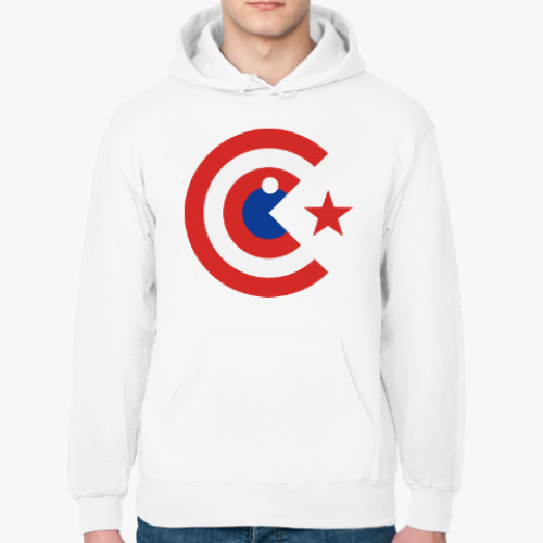 Толстовка худи Captain Pacman