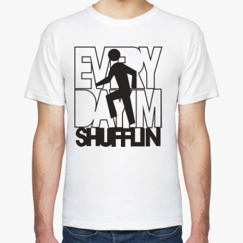 Футболка  shufflin