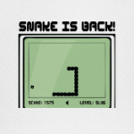 Ретро-принт SNAKE IS BACK!