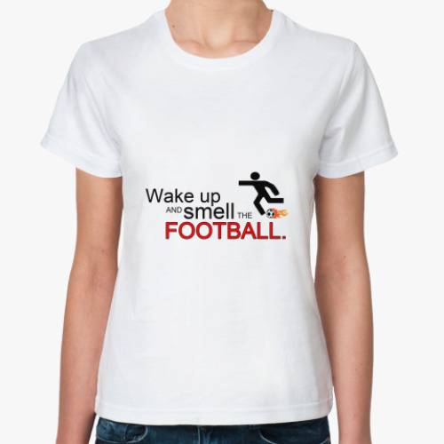 Классическая футболка Smell The Football
