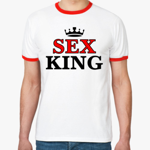 Футболка Ringer-T Sex king