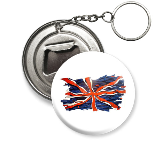 Брелок-открывашка union jack