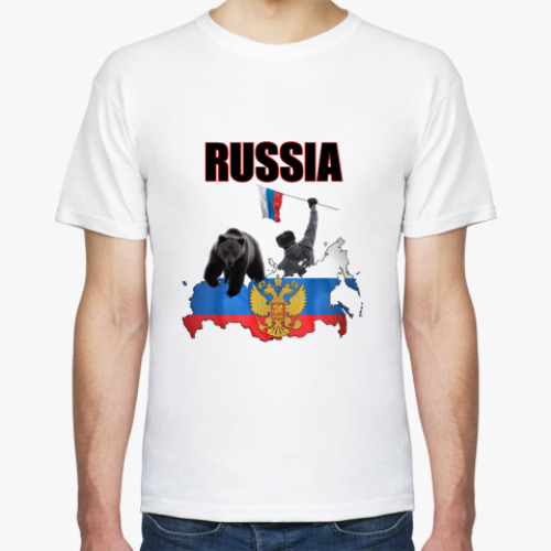 Футболка Russia