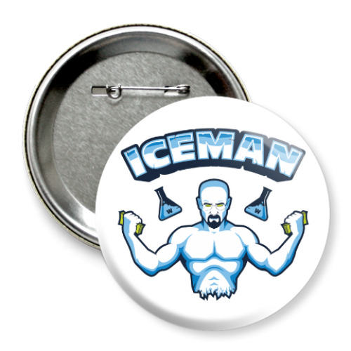 Значок 75мм Iceman