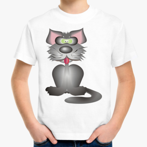 Детская футболка The Cat