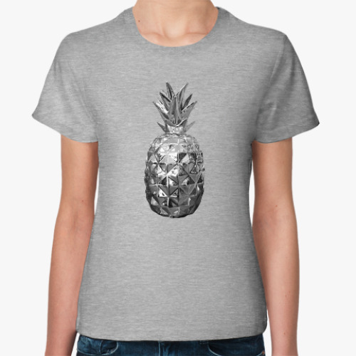 Женская футболка Silver Pineapple