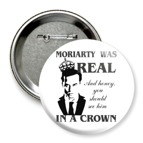 Значок 75мм Moriarty