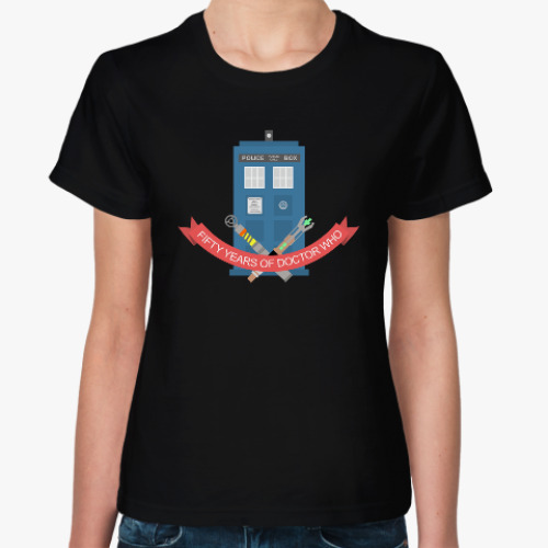 Женская футболка TARDIS