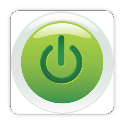 Изображение кнопки вкл выкл