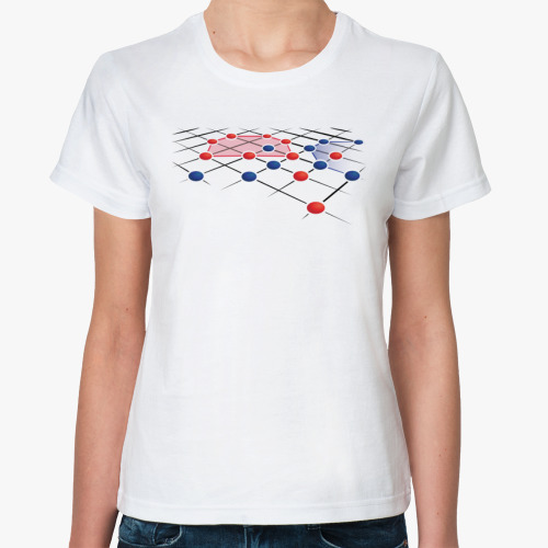Классическая футболка Геометрия интеллекта