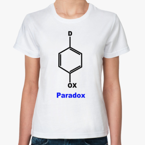 Классическая футболка 'Paradox'