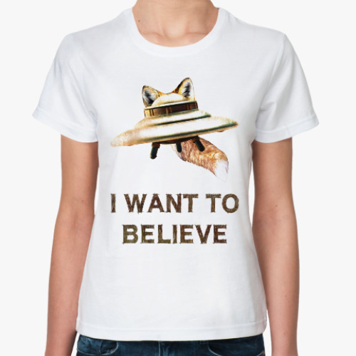 Классическая футболка Fox Flying Object