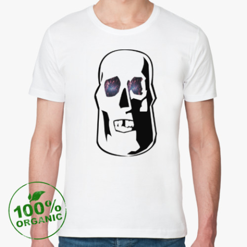 Футболка из органик-хлопка Space Skull