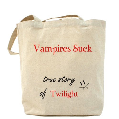 Сумка шоппер  Vampires Suck