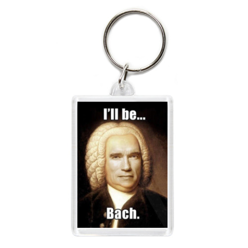 Брелок 'I'll be Bach'