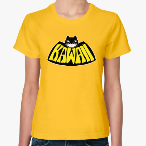 Женская футболка Kawaii Batman