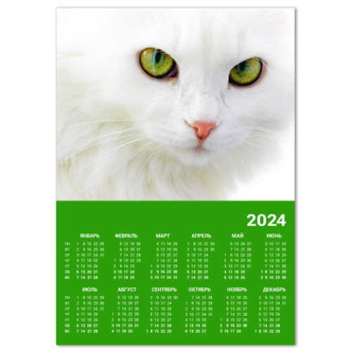 Календарь кошка