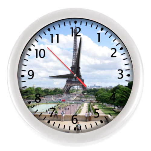 Настенные часы Eiffel башня