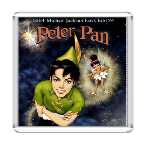 Магнит  М. Джексон Peter Pan