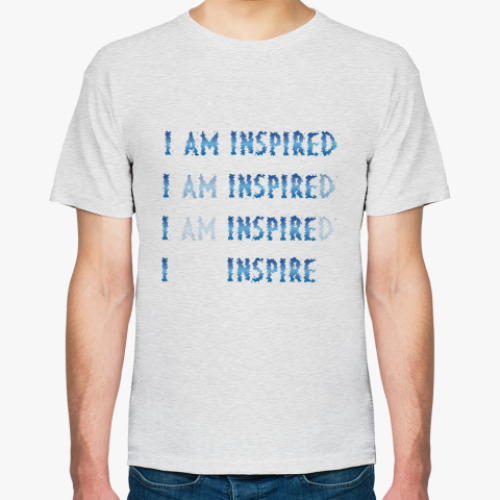 Футболка I am inspired & I inspire